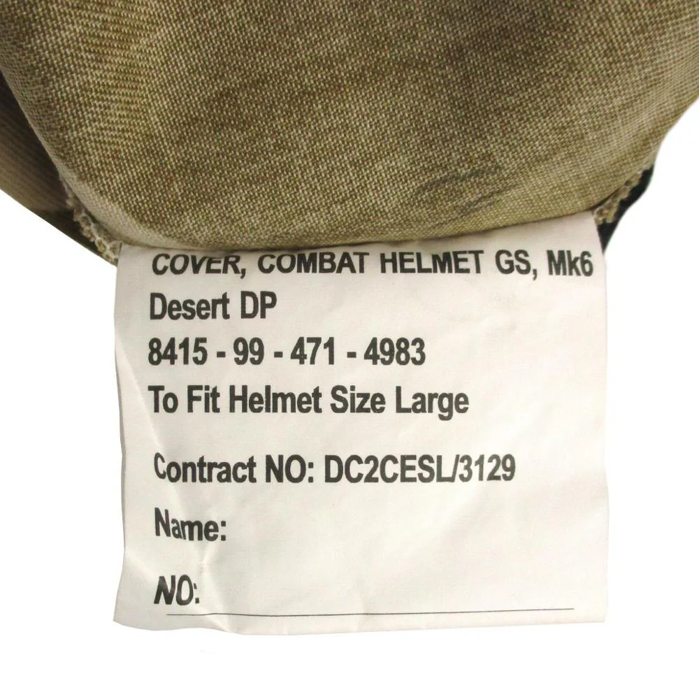 British Army Desert Helmet Cover - Image 5