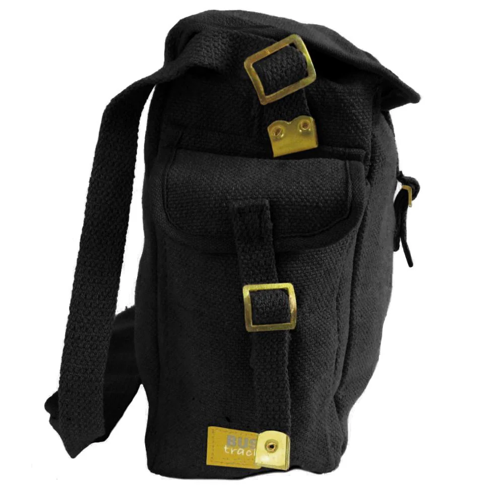 Canvas Haversack - Black - Image 4