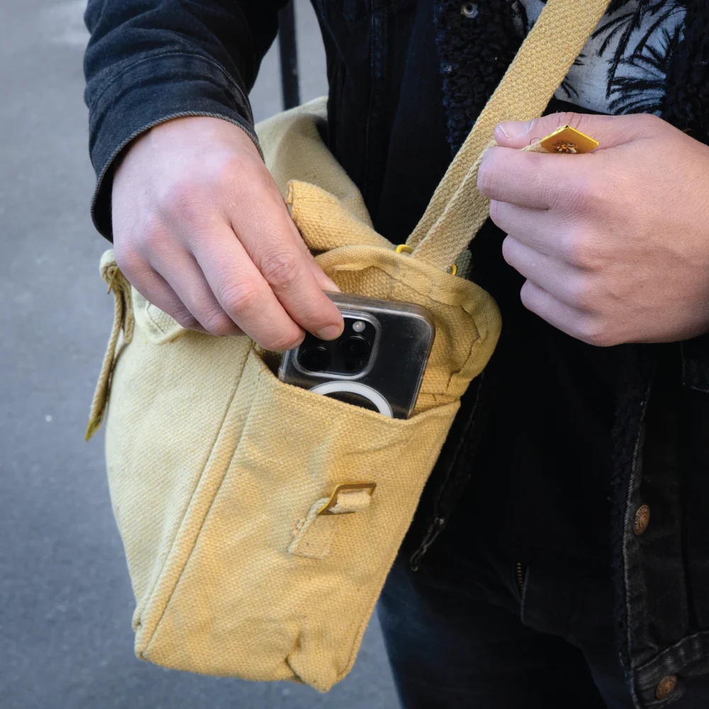 Canvas Haversack - Khaki - Image 5