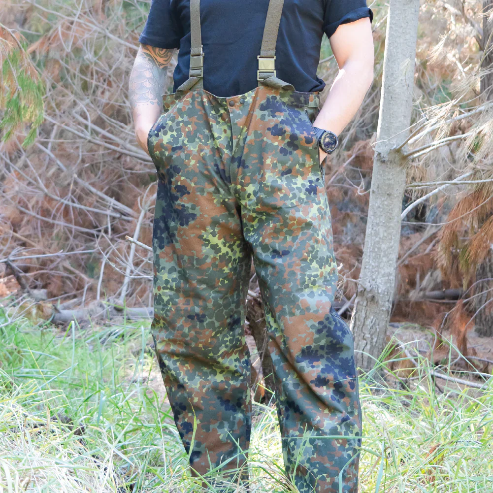 German Army Flecktarn Rain Trousers - Image 10