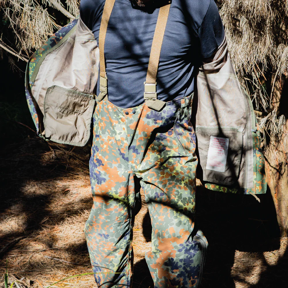 German Army Flecktarn Rain Trousers - Image 5