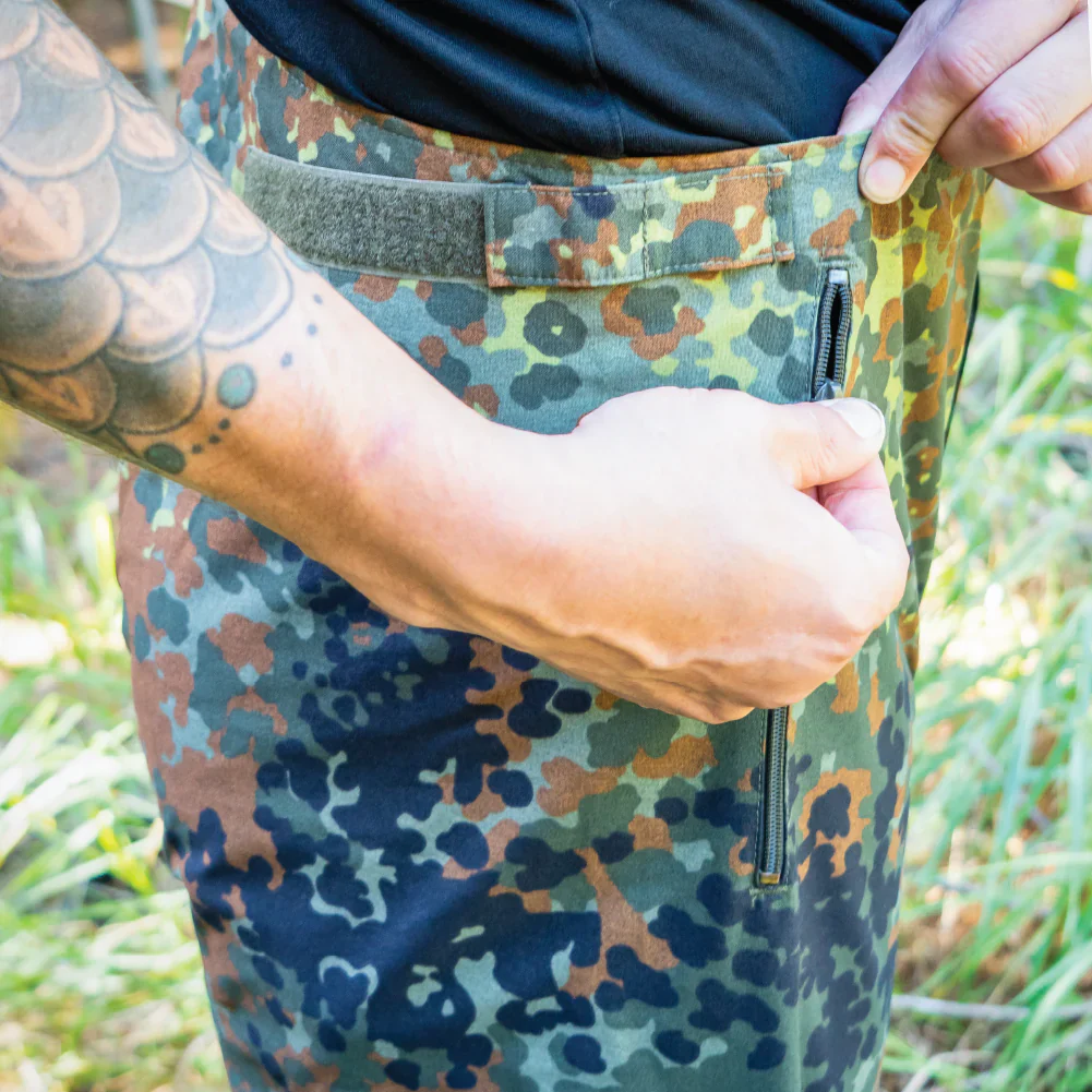 German Army Flecktarn Rain Trousers - Image 9