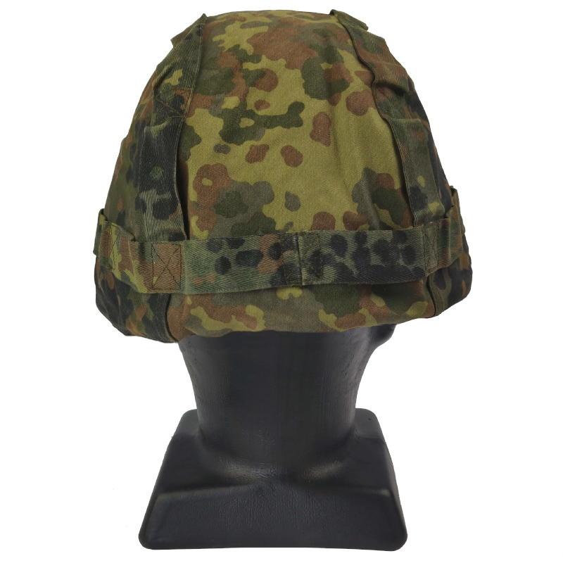 German Army Reversible Flecktarn Helmet Cover - Image 4