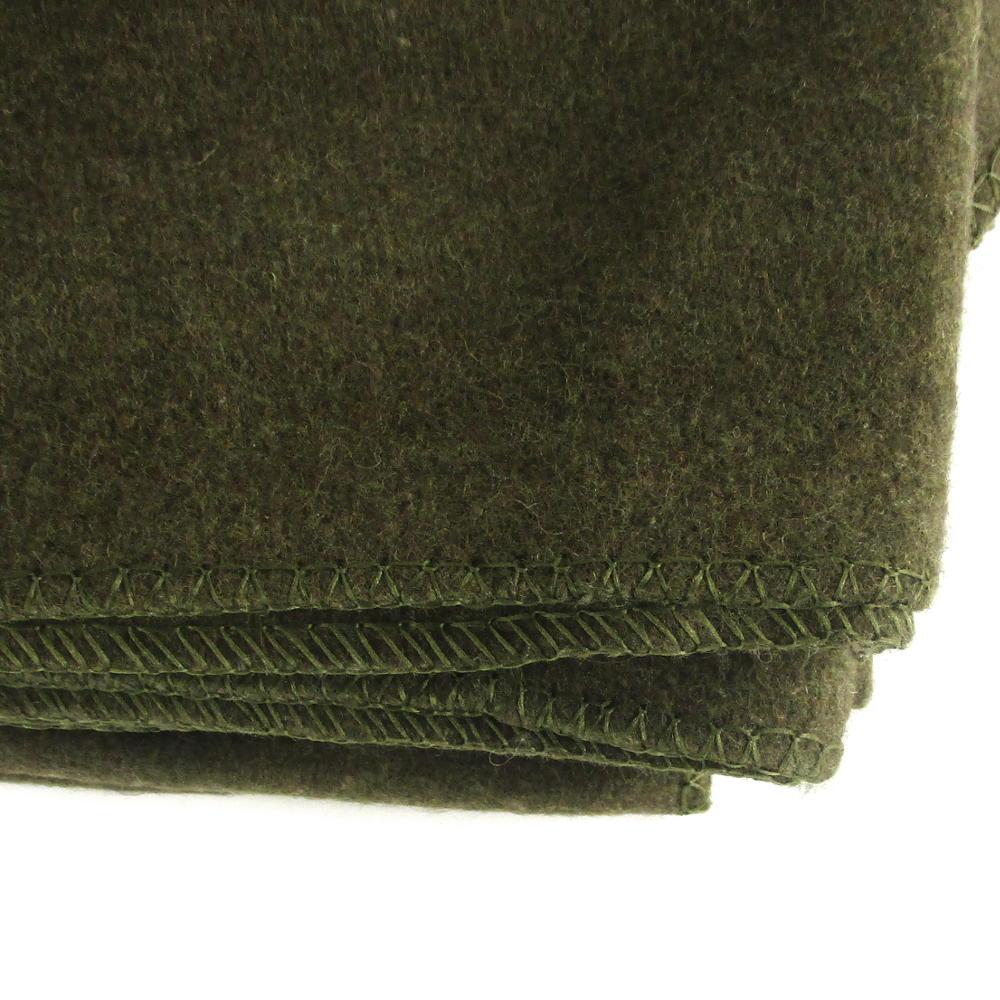 Olive Drab Wool Blanket - Image 3