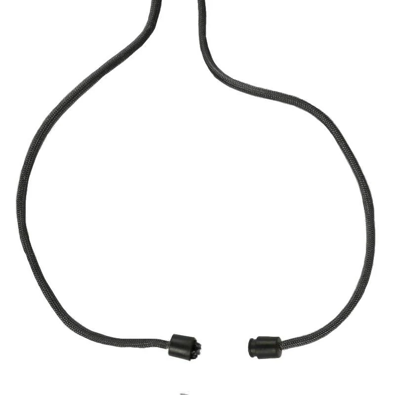 Paracord Lanyard - Black - Image 3