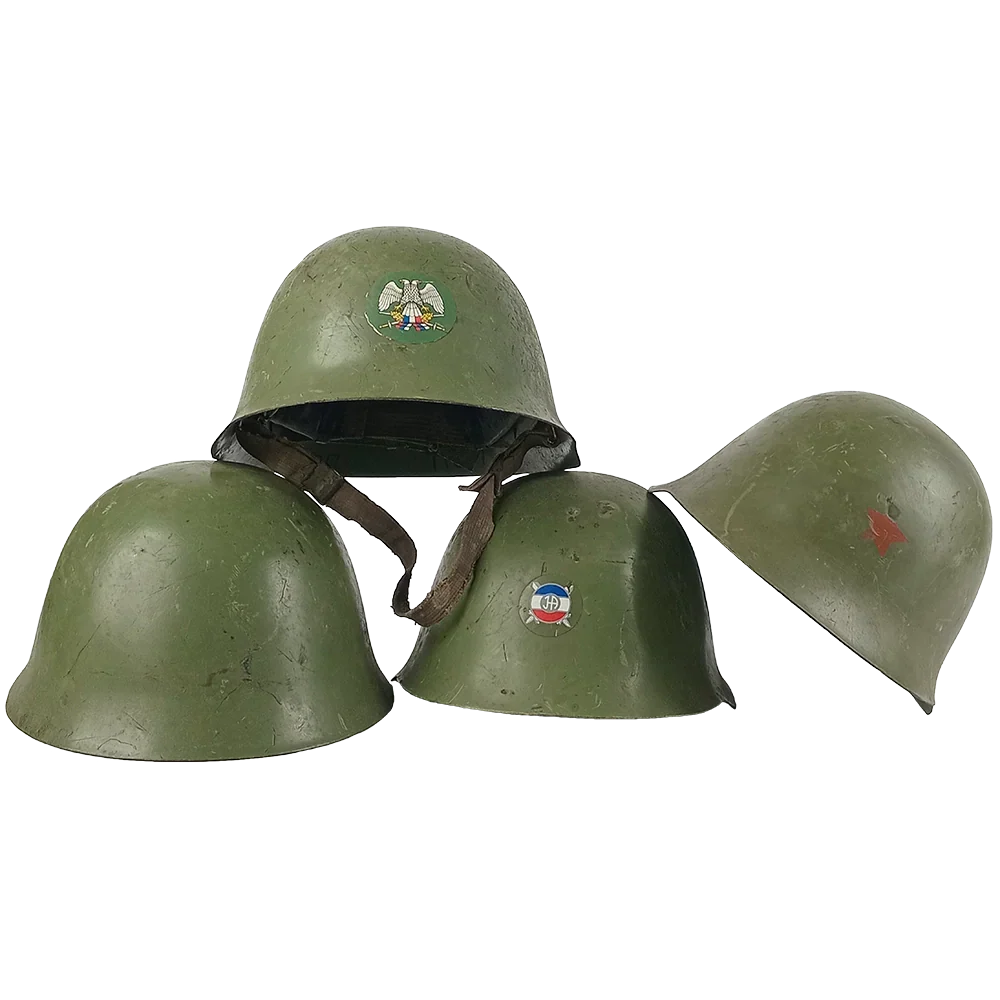 Serbian NE44 Steel Helmet - Image 3