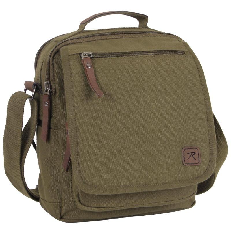Tactical Canvas Shoulder Bag - Image 7