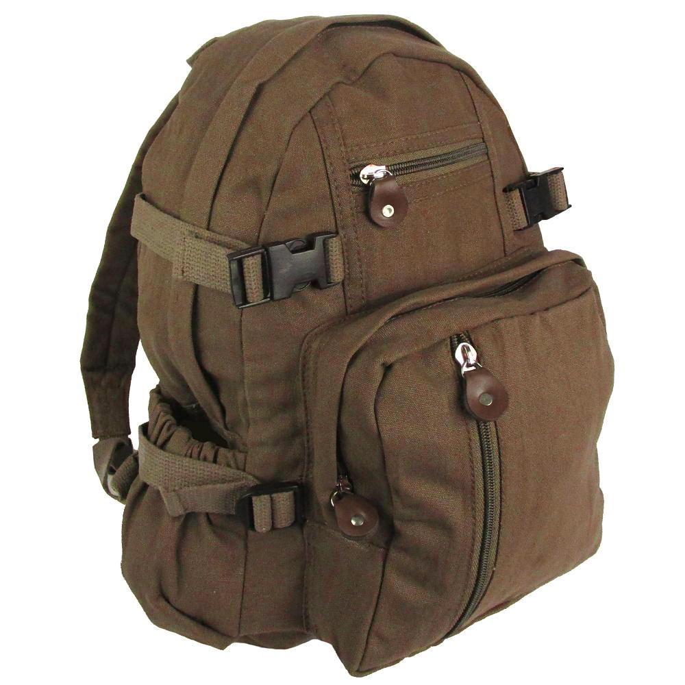 Vintage Canvas Backpack - Image 3