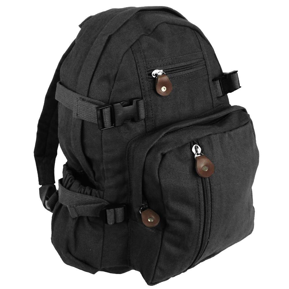Vintage Canvas Backpack - Image 4