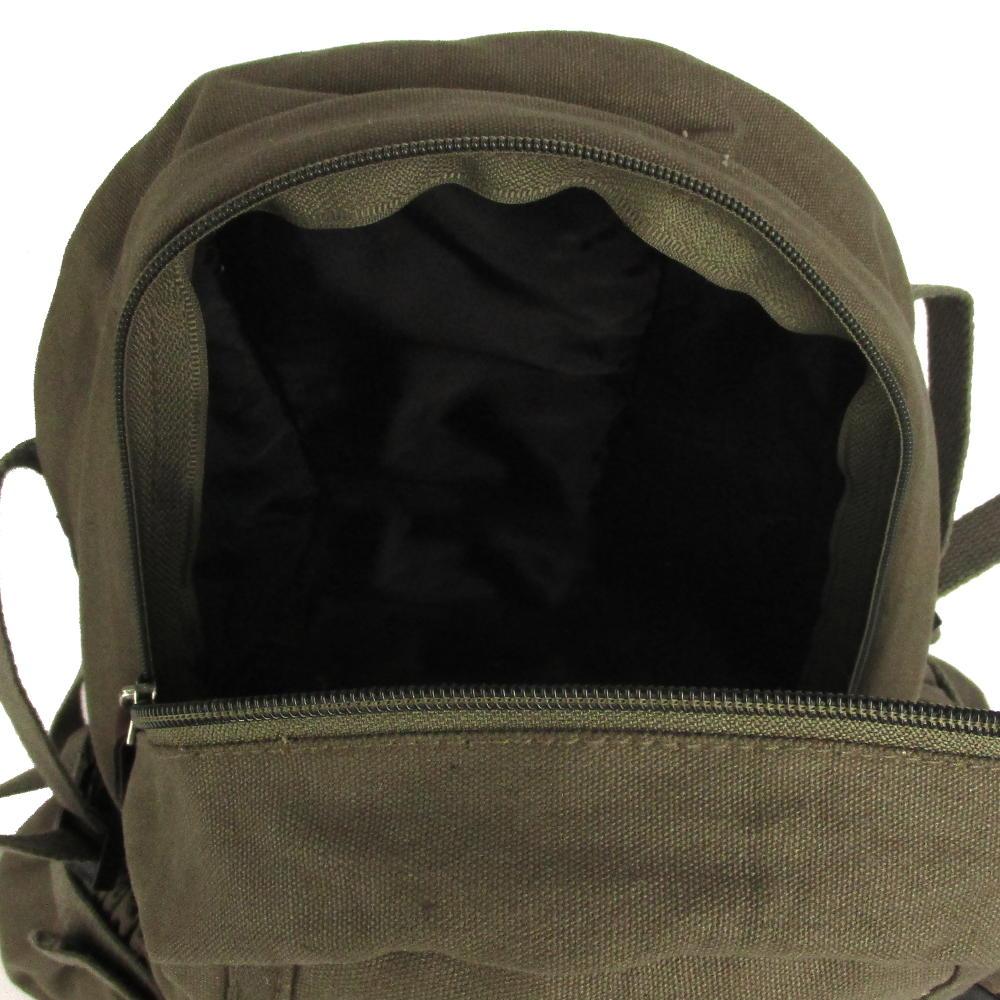 Vintage Canvas Backpack - Image 9