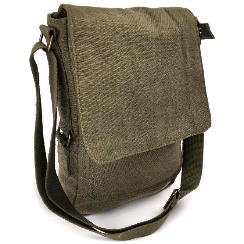 Vintage Canvas Military Tech Bag - Image 4