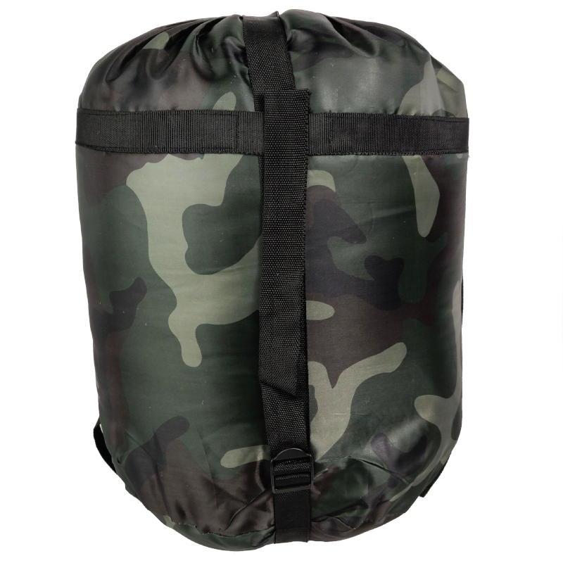 Woodland Camouflage Sleeping Bag - Image 4